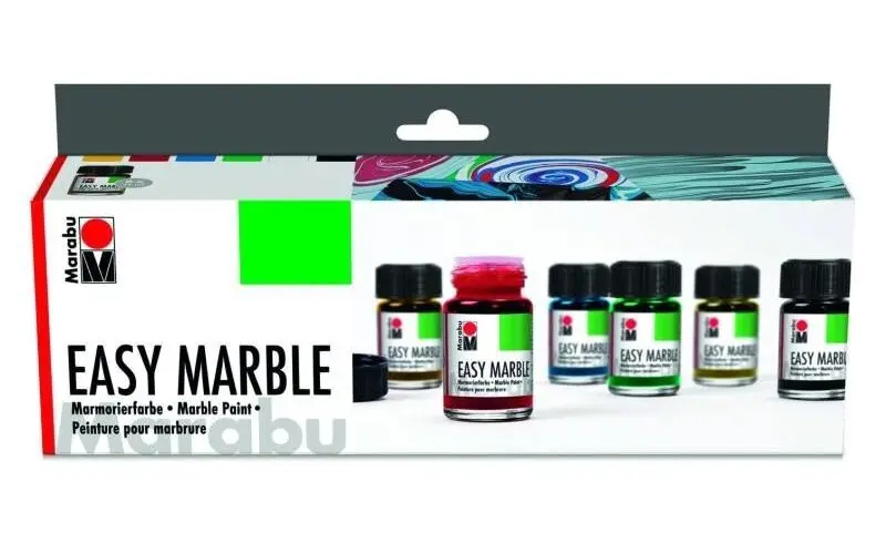 Marabu Mramorovací barva sada 6 x 15 ml
