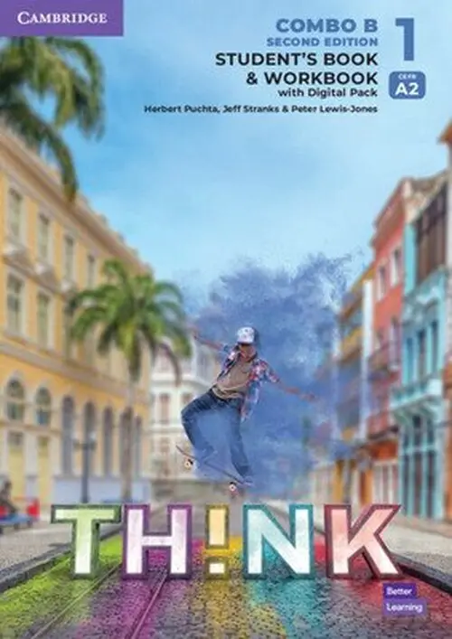 Think Level 1 Student´s Book and Workbook with Digital Pack Combo B British English 2nd ed - Herbert Puchta