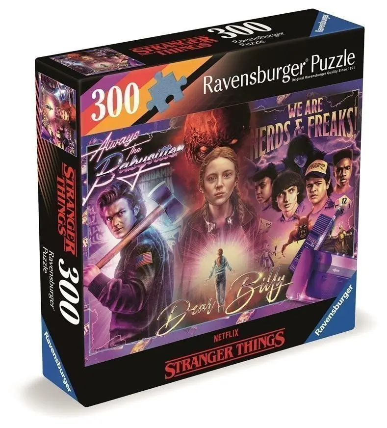 Stranger Things - puzzle z kategorie Ostatné