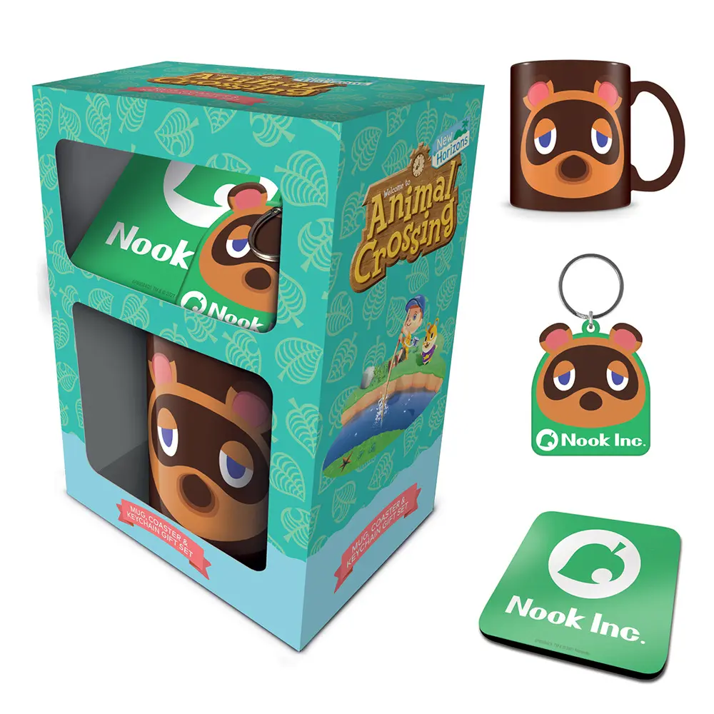 Dárkový set Animal Crossing - Tom Nook - EPEE Merch
