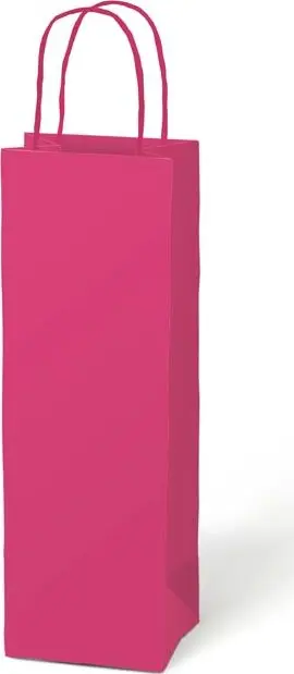 taška dárková T12 kraft 120x360x90 růžová