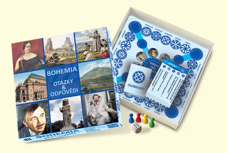 Bohemia otázky a odpovědi - společenská hra - Radek Fiksa