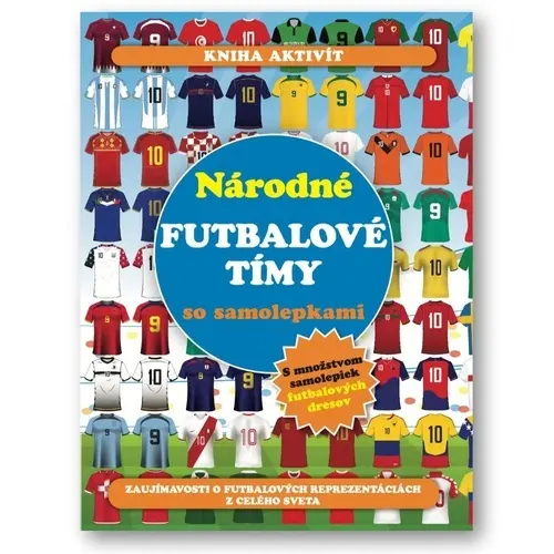Národné futbalové tímy so samolepkami
