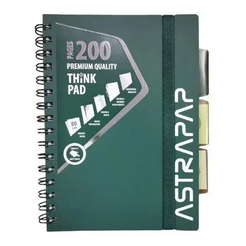 Blok se spirálou Astrapap Ombre A5, 100l, čtverečkovaný