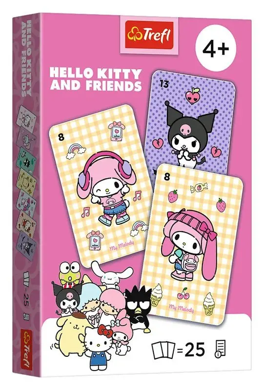 Trefl Hello Kitty - Černý Petr - společenská hra v papírové krabičce