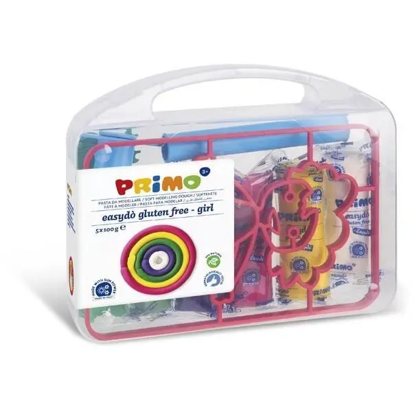PRIMO Sada na modelování v boxu Holka 5 x 100g