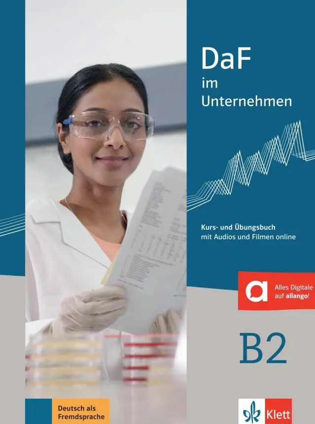 DaF im Unternehmen B2 – Kurs/Übungsb. + online MP3 - Nadja Fügert
