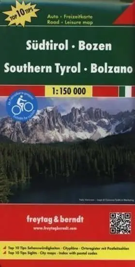Südtirol, Bozen 1:150 000