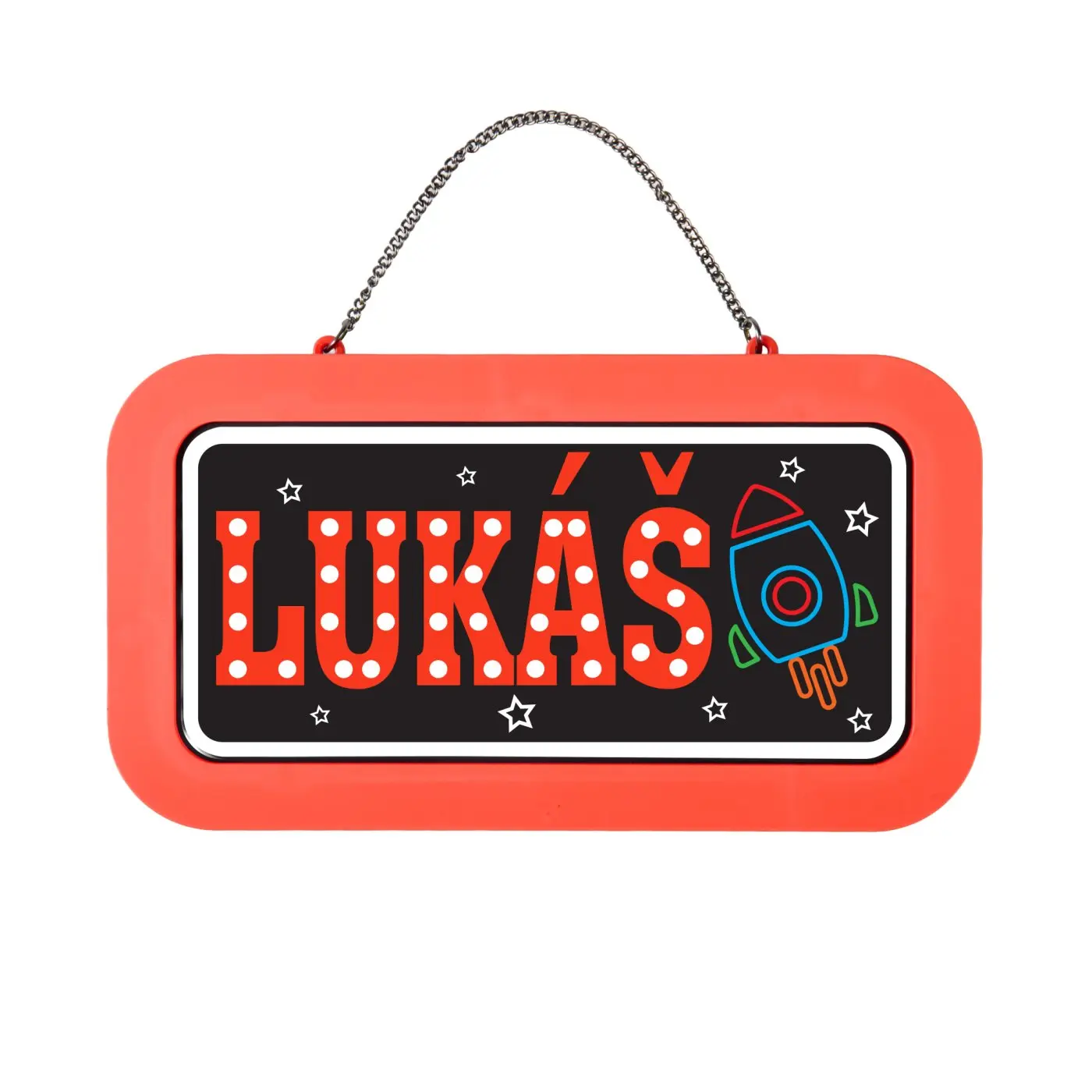 Neonová cedulka se jménem - Lukáš - Albi
