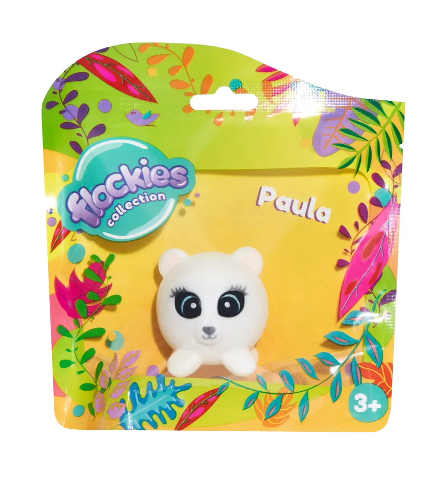 Flockies Lední medvěd Paula - sběratelská figurka 5 cm - Stagg