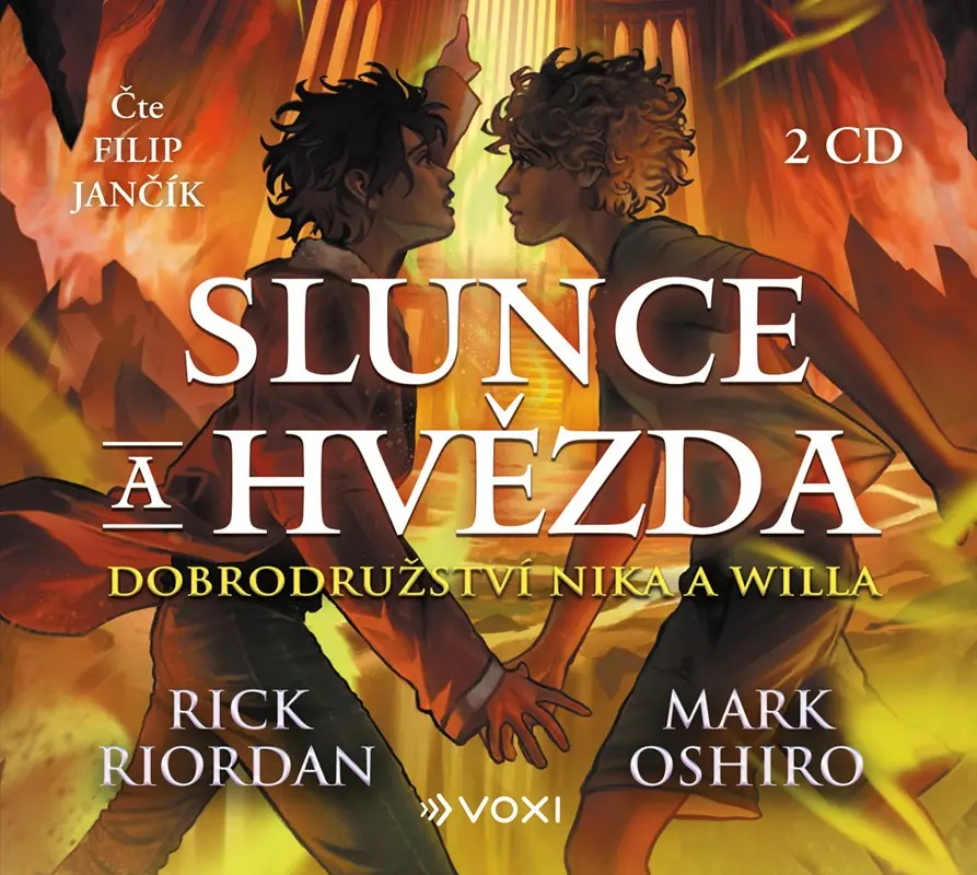 Slunce a hvězda - Dobrodružství Nika a Willa - 2 CDmp3 (Čte Filip Jančík) - Rick Riordan