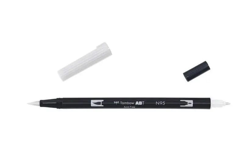 Tombow Oboustranný štětcový fix ABT - cool grey 1