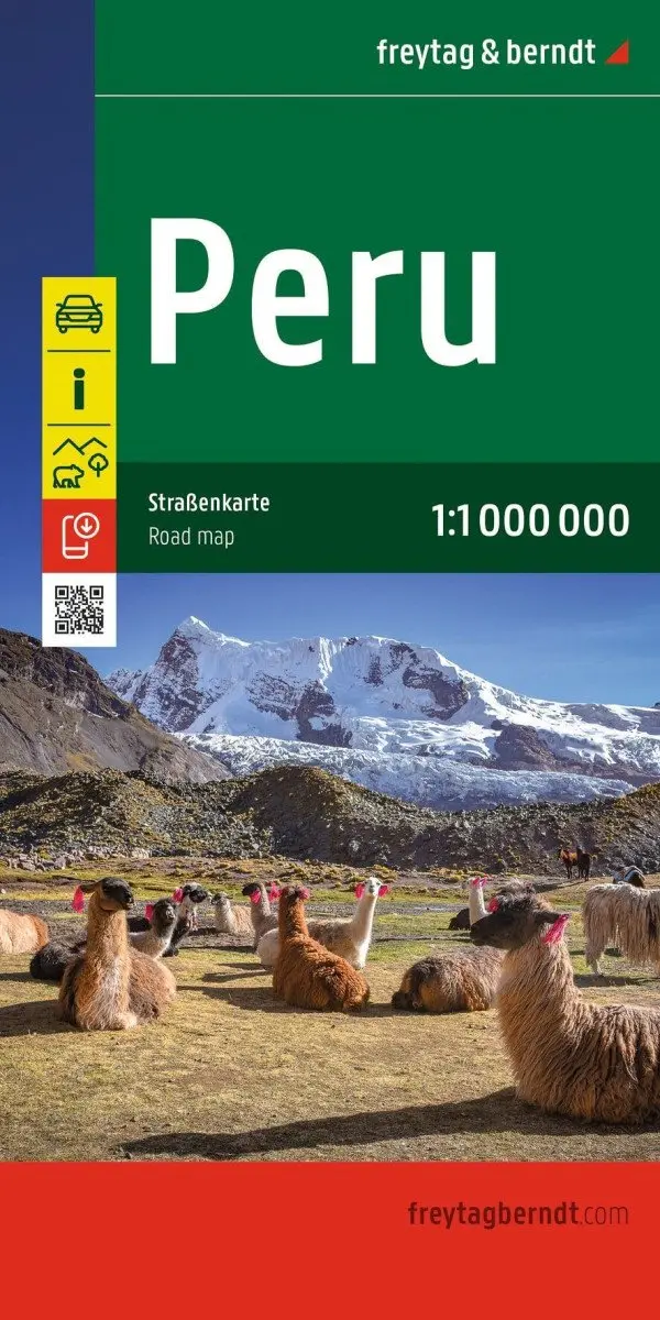 Peru 1 : 1 000 000 / silniční mapa