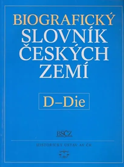 Biografický slovník českých zemí D-De - Pavla Vošahlíková