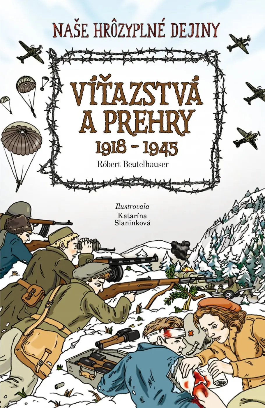 Víťazstvá a prehry 1918-1945 (Naša hrôzyplná história) - Róbert Beutelhauser, Katarína Slaninková (ilustrátor)