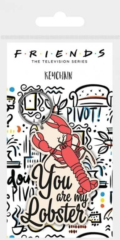 Klíčenka gumová Přátelé You are my lobster