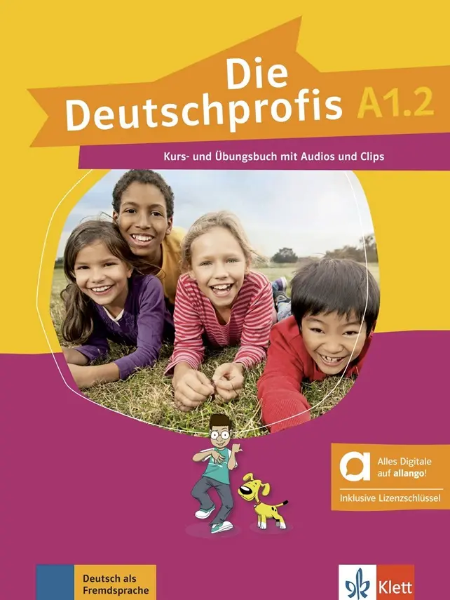 Die Deutschprofis A1.2 – Hybride Ausgabe – Kurs./Übungsbuch + MP3/Clips allango.net + Lizenz (24 Mon