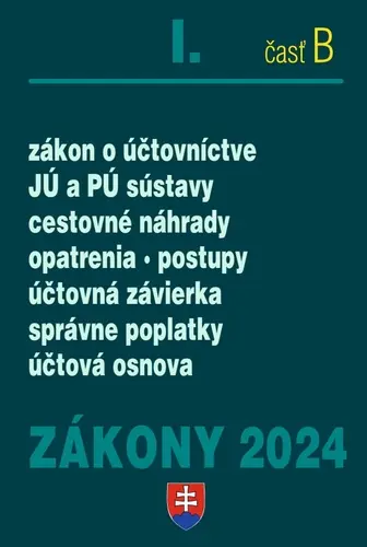 Zákony I B 2024 Účtovné zákony (, 2024)