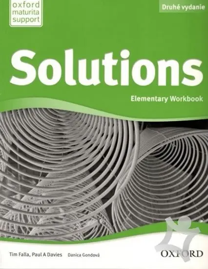 Solutions, 2nd Elementary Workbook (SK Edition (2019 Edition)) - Tim Falla, Paul A Davis, Danica Gondová