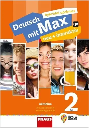 Deutsch mit Max neu + interaktiv 2 - hybridní Učebnice - Milena Zbranková