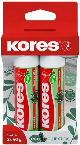 Kores lepicí tyčinka ECO 2x40 g