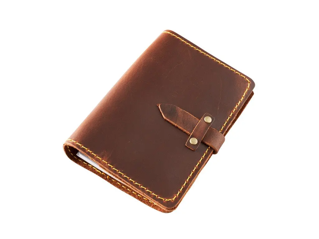 Kožený diář A6 Barva kůže: Choco (K215)