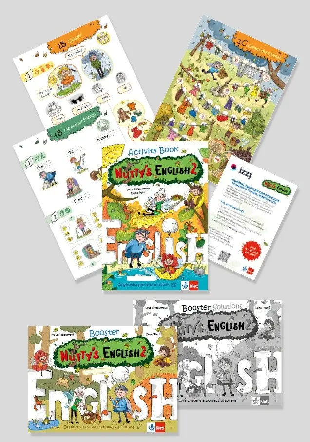 Nutty´s English 2 – žákovský balíček
