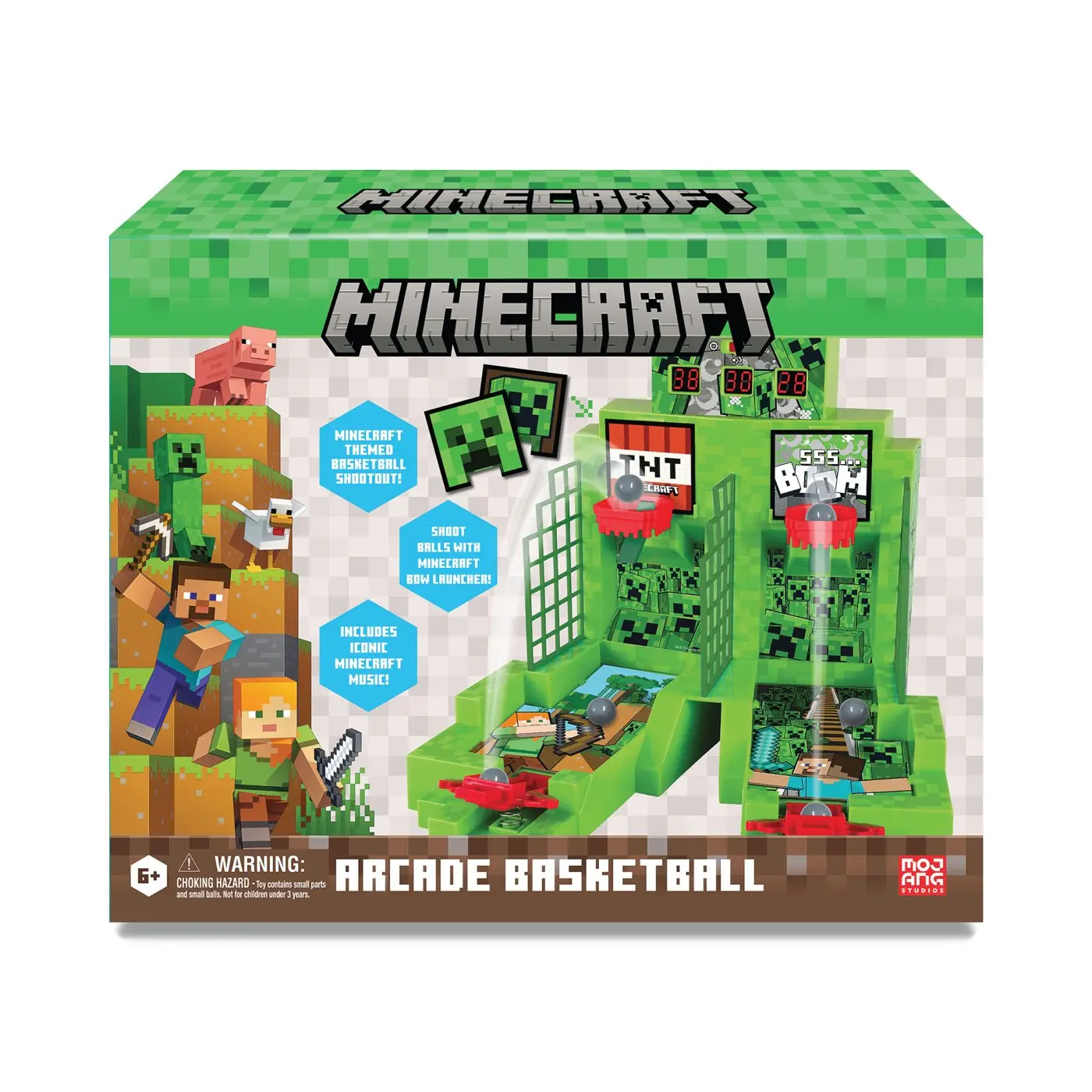 Minecraft Creeper Arcade Basketball - Core Series - Albi