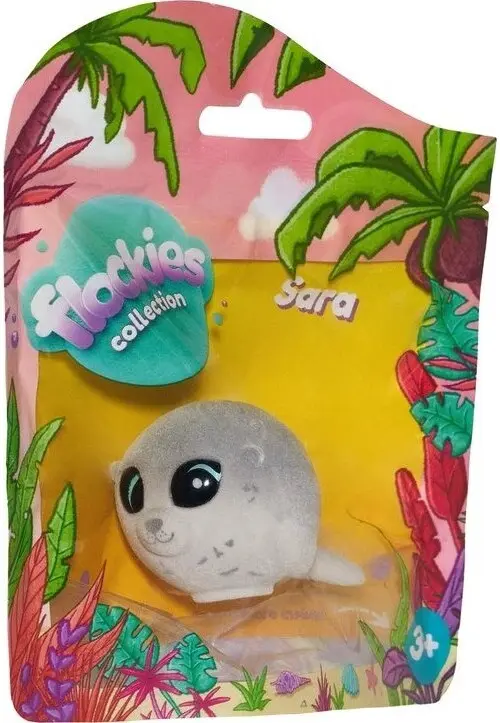 Flockies Tuleň Sara - sběratelská figurka 5 cm - TM Toys