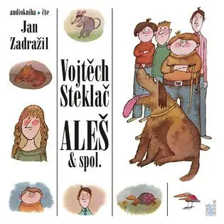 CD Aleš & spol (Čte Jan Zadražil) (audiokniha) - Vojtěch Steklač