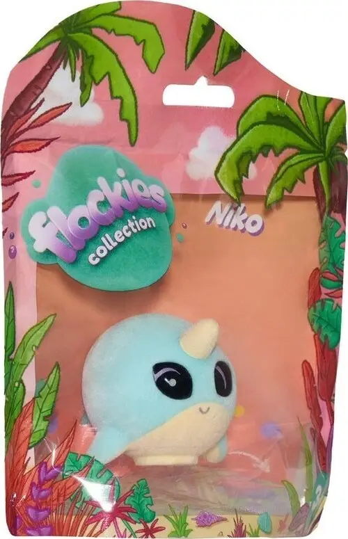 Flockies Narval Niko - sběratelská figurka 5 cm - TM Toys