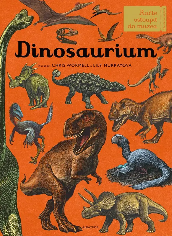 Dětská kniha Dinosaurium – Lily Murray
