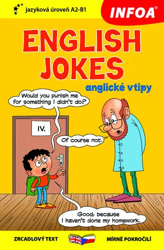 Anglické vtipy / English Jokes - Zrcadlová četba (A2-B1)