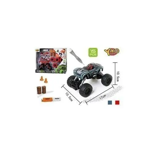 Hm Studio Stavebnice Auto 4WD 15 ks 1:32 zelené