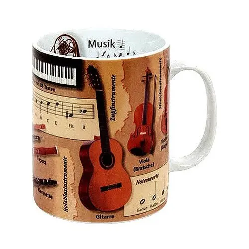Music - vědecký hrnek Muzika