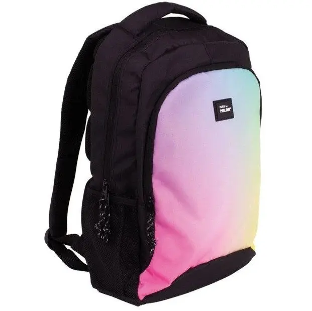 Velký batoh 2 zipy 21l Sunset - černý