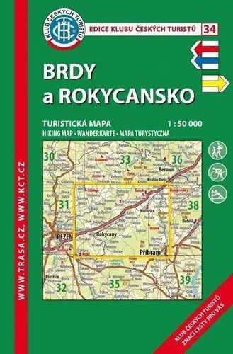 KČT 34 Brdy a Rokycansko 1:50 000 - kolektiv autorů