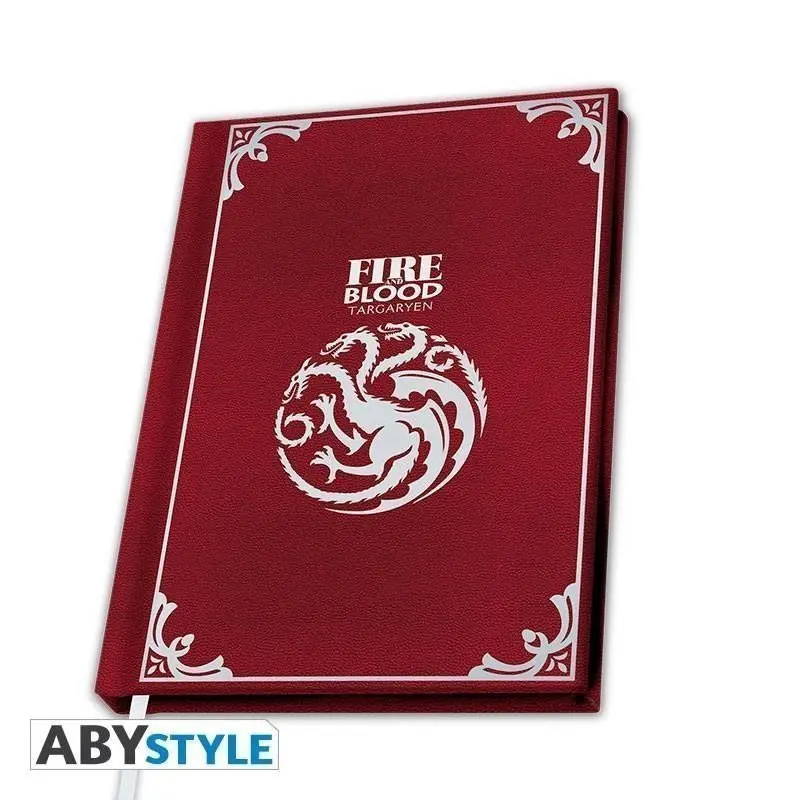 Zápisník Game of Thrones - Targaryen Premium