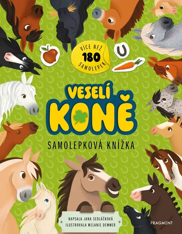 Samolepková knížka – Veselí koně