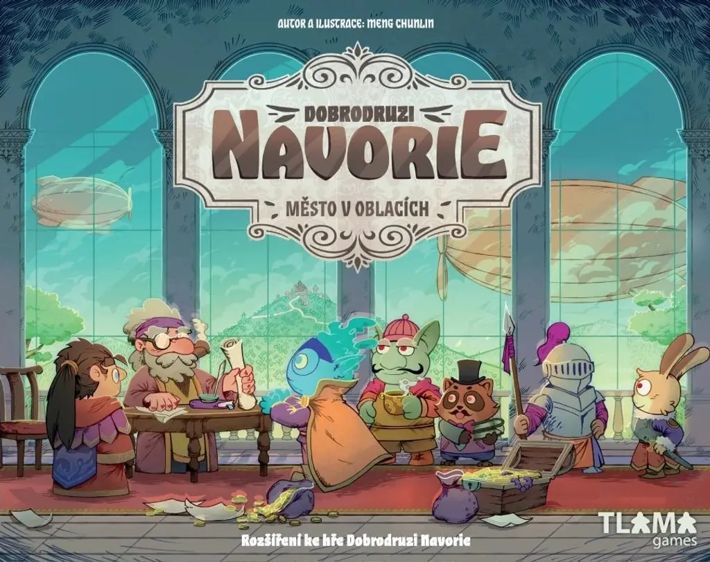 Dobrodruzi Navorie: Město v oblacích (rozšíření) - Meng Chunlin