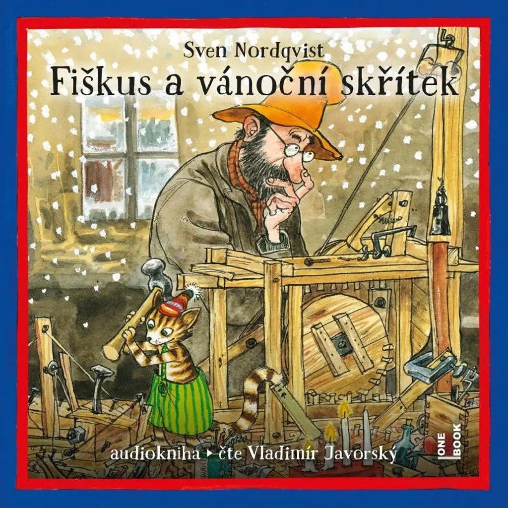 CD Fiškus a vánoční skřítek (Čte Vladimír Javorský) (audiokniha) - Sven Nordqvist