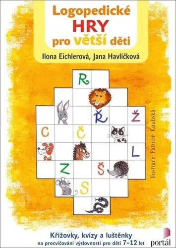 Logopedické hry pro větší děti - Křížovky, kvízy a luštěnky na procvičování výslovnosti pro děti 7-1