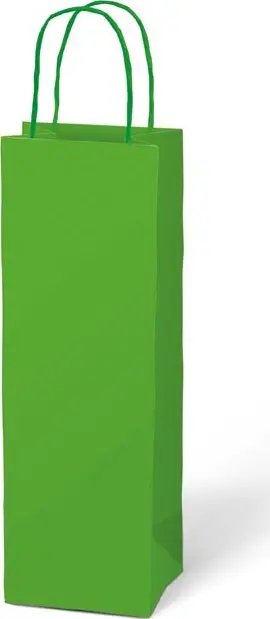 taška dárková T12 kraft 120x360x90 zelená