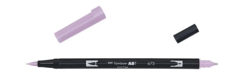 Tombow Oboustranný štětcový fix ABT - orchid