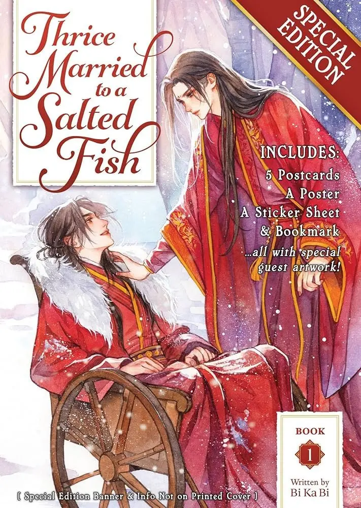 Thrice Married to a Salted Fish (Novel) Vol. 1 (Special Edition) - Bi Ka Bi, Mulliga K. (ilustrátor)
