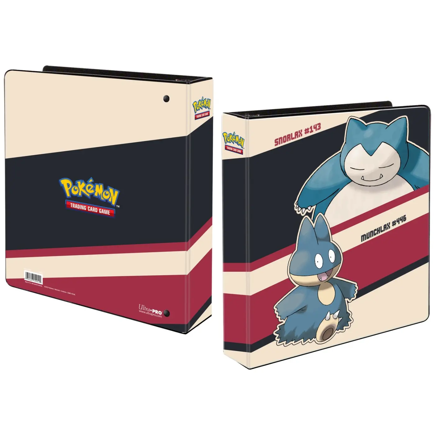 Pokémon Ultra PRO: Kroužkové album na stránkové obaly - Snorlax & Munchlax