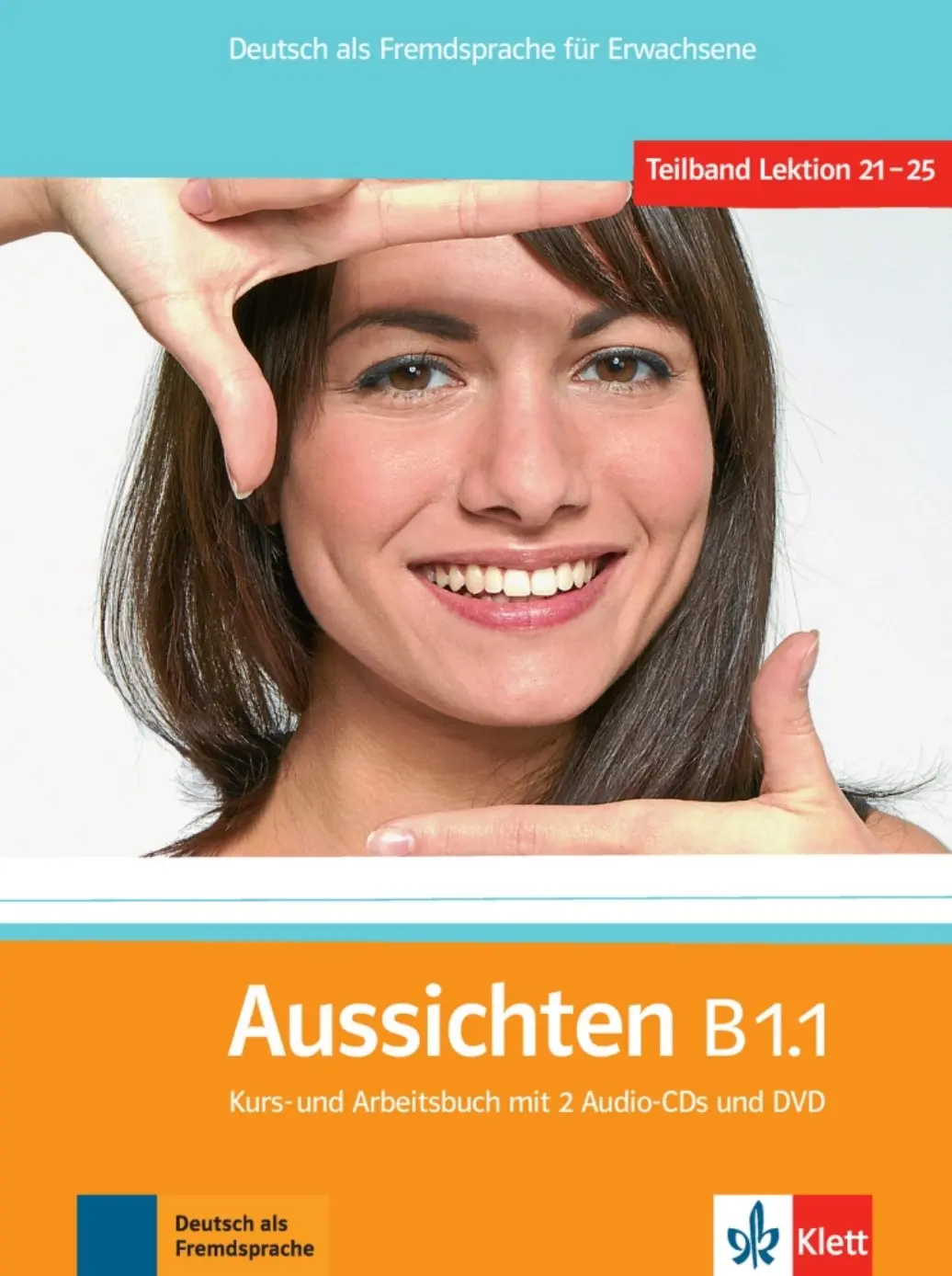 Aussichten B1.1 Kurs-und Arbeitsbuch + CD + DVD - kolektiv autorů