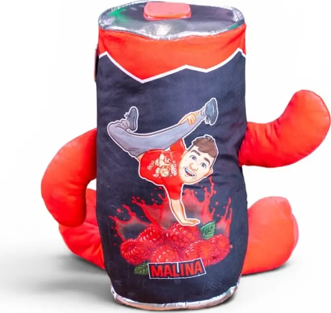 Tary Plyšák Drink Malina 40cm