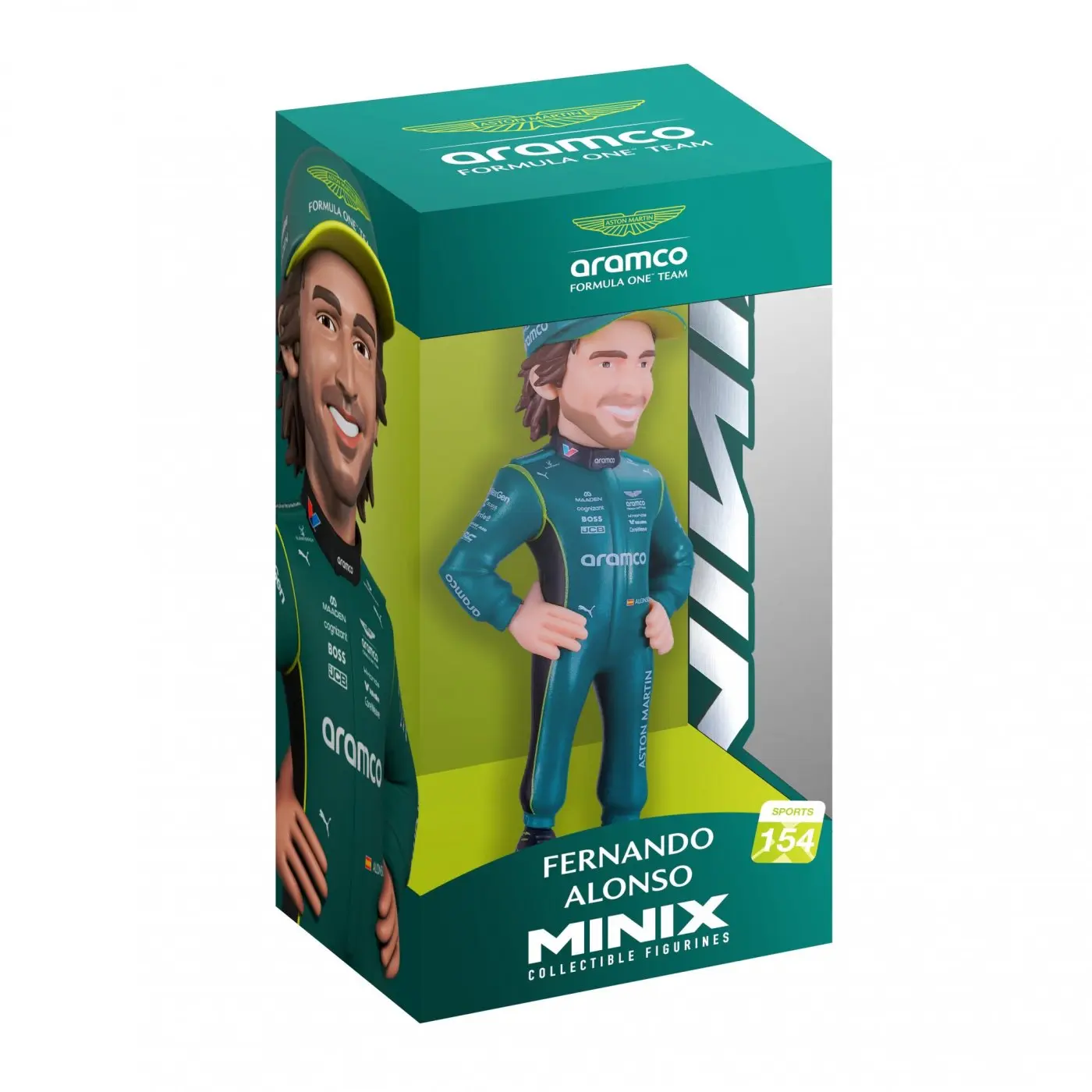MINIX Sports: Aston Martin - Fernando Alonso #154