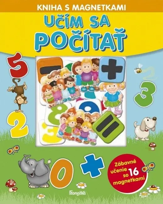 Kniha s magnetkami: Učím sa počítať (slovensky)